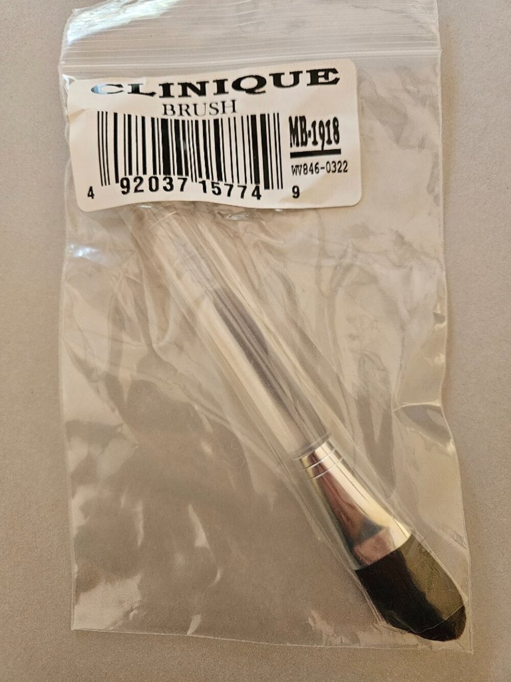 Clinique 6" Powder Foundation Brush NEW In Package